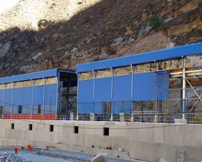Galvanized Steel Structure For Hydropower Station 