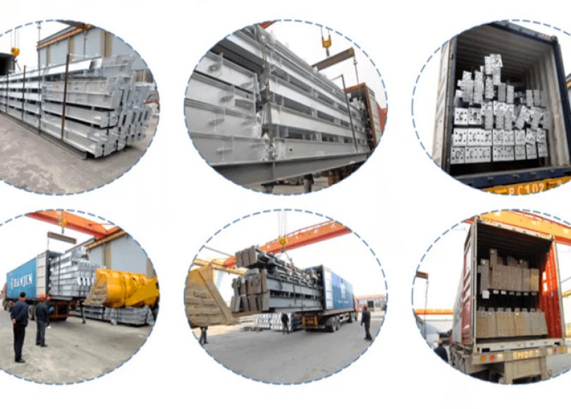 buy steel structure design for workshop building from China Qingdao ...