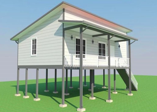 Prefabricated House For Residential Living Construction