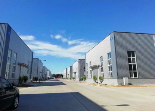 Standard 3000sqm Steel Structure Workshop For Industrial Park Construction