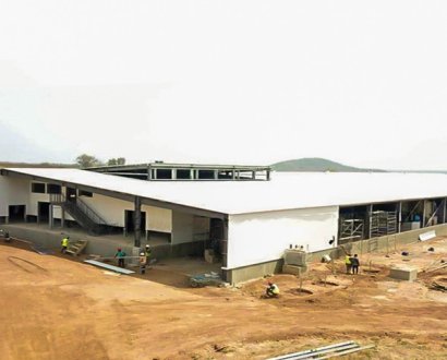 Prefabricated Steel Building For Indoor Aquaculture