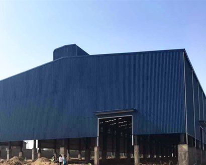 Prefab Workshop Building For Welding H Steel Production