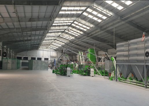 Steel Structure Building For Cashew Nut Processing Factory