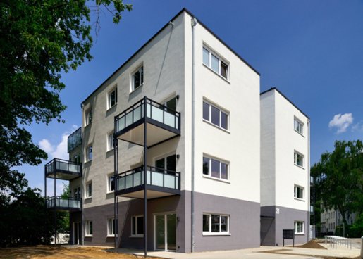 Prefabricated Apartment Building with Steel Frame