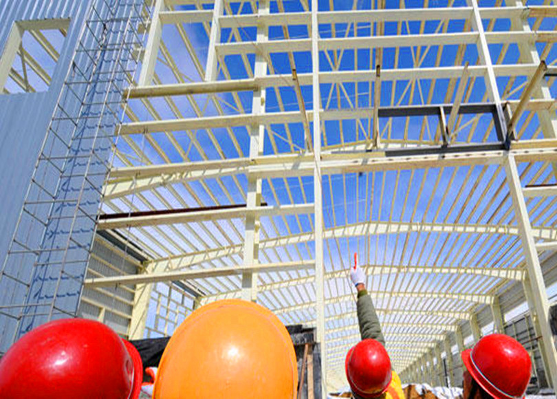 steel frame warehouse